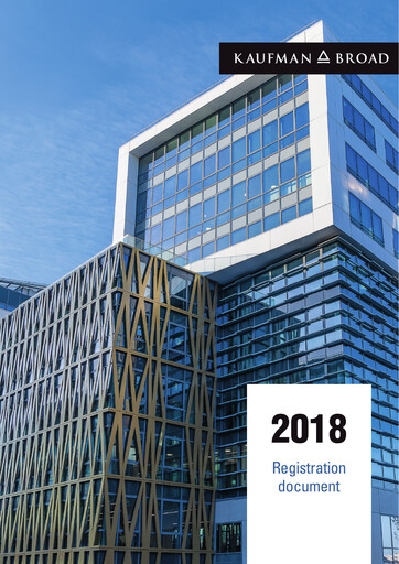 Vorschaubild Kaufman & Broad Universelles Registrierungsdokument 2018