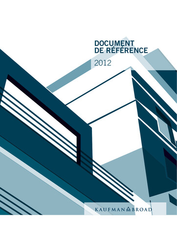 Vorschaubild Kaufman & Broad Universelles Registrierungsdokument 2012