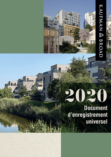 Vorschaubild Kaufman & Broad Universelles Registrierungsdokument 2020
