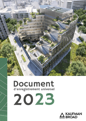 Vorschaubild Kaufman & Broad Universelles Registrierungsdokument 2023