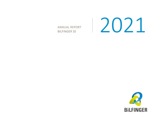 Thumbnail Bilfinger Annual Report 2021