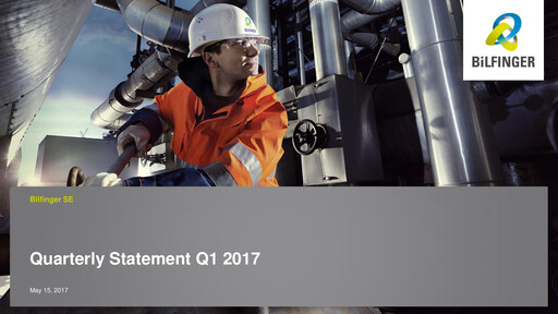 Miniature Bilfinger Rapport trimestriel 2017-q1