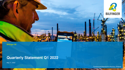 Thumbnail Bilfinger Quarterly Report 2022-q1