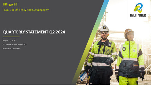 Thumbnail Bilfinger Quarterly Report 2024-q2