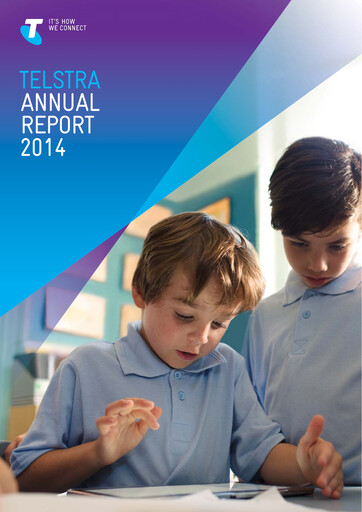 Thumbnail Telstra Annual Report 2014