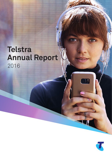 Thumbnail Telstra Annual Report 2016