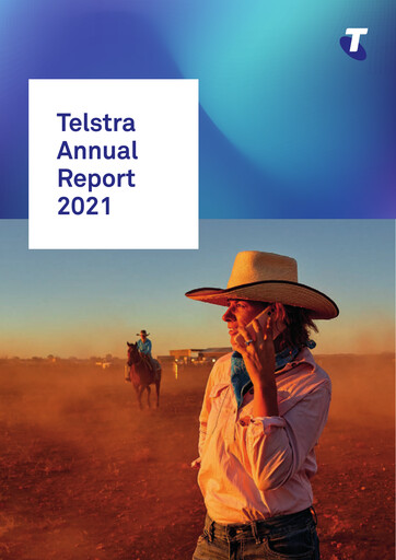 Thumbnail Telstra Annual Report 2021
