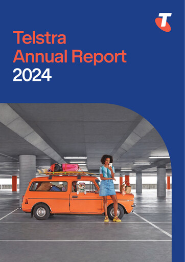 Thumbnail Telstra Annual Report 2024