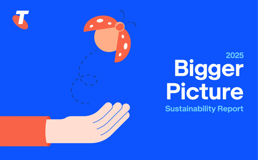 Thumbnail Telstra Sustainability Report 2025