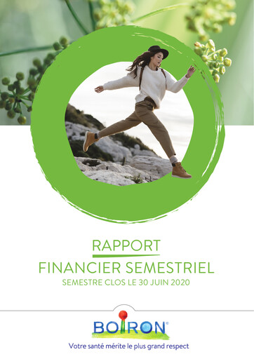 Miniature Boiron Rapport semestriel 2020