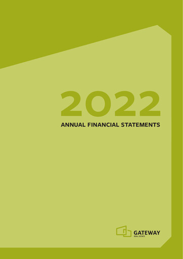 Thumbnail Gateway Real Estate Financial Statement 2022
