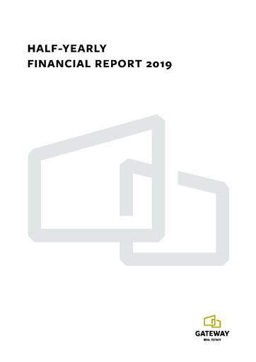 Thumbnail Gateway Real Estate Half-year Report 2019-h1