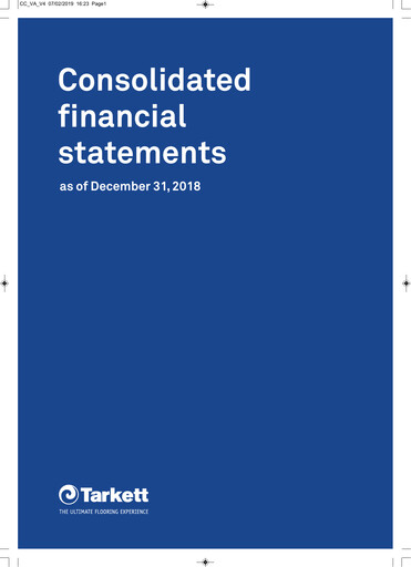 Thumbnail Tarkett Financial Statement 2018