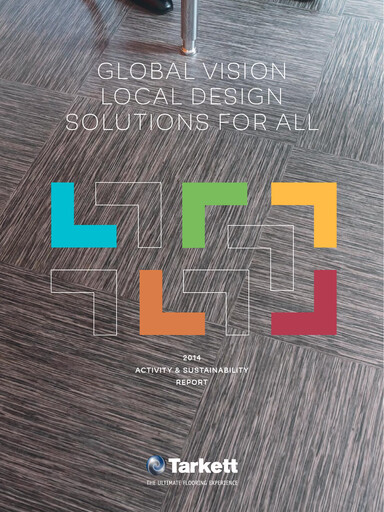 Vorschaubild Tarkett Nachhaltigkeitsbericht 2014