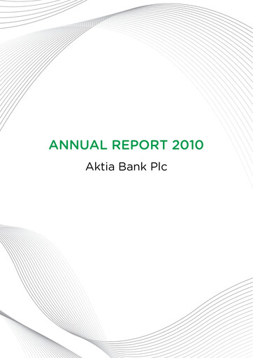 Thumbnail Aktia Bank
 Annual Report 2010