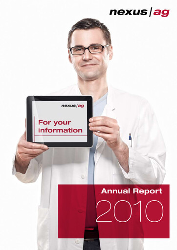 Thumbnail Nexus AG Annual Report 2010