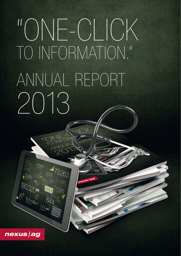 Thumbnail Nexus AG Annual Report 2013