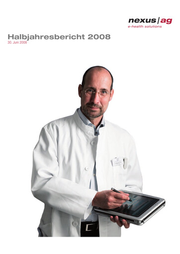 Thumbnail Nexus AG Half-year Report 2008-h1