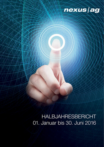 Thumbnail Nexus AG Half-year Report 2016-h1