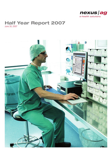 Thumbnail Nexus AG Half-year Report 2007-h1
