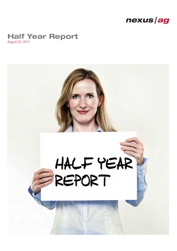 Thumbnail Nexus AG Half-year Report 2011-h1