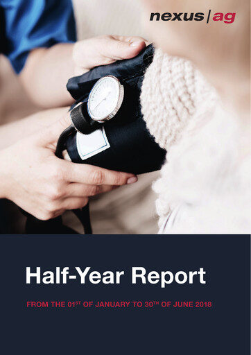 Thumbnail Nexus AG Half-year Report 2018-h1