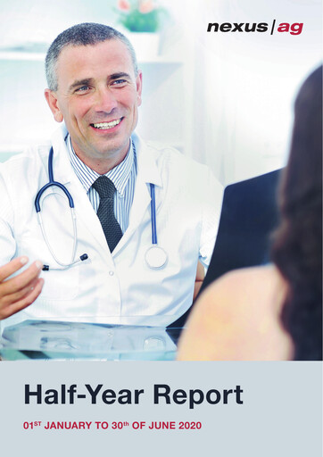 Thumbnail Nexus AG Half-year Report 2020-h1