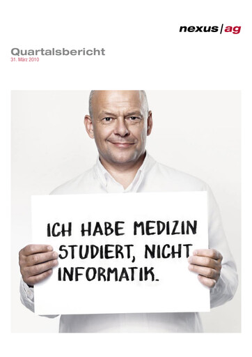 Thumbnail Nexus AG Quarterly Report 2010-q1