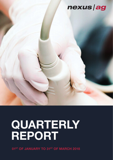 Thumbnail Nexus AG Quarterly Report 2018-q1