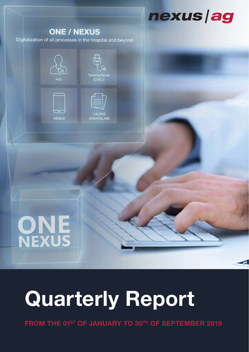 Thumbnail Nexus AG Quarterly Report 2019-q3