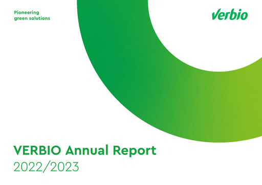 Thumbnail Verbio Annual Report 2022-2023