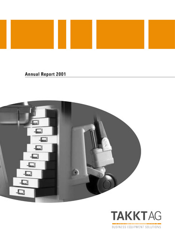 Thumbnail TAKKT AG Annual Report 2001
