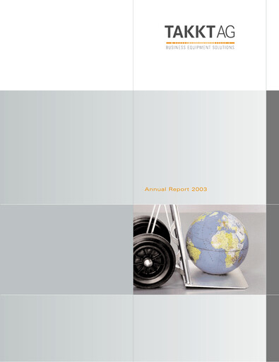 Thumbnail TAKKT AG Annual Report 2003