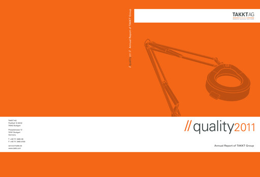 Thumbnail TAKKT AG Annual Report 2011