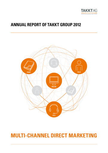 Thumbnail TAKKT AG Annual Report 2012