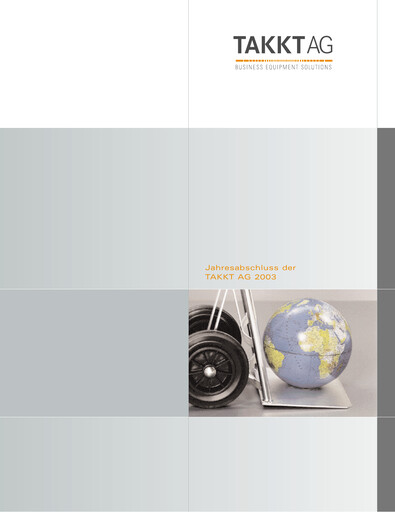 Thumbnail TAKKT AG Financial Statement 2003
