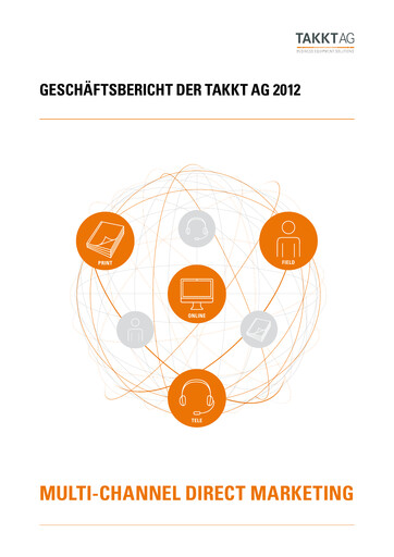 Thumbnail TAKKT AG Financial Statement 2012