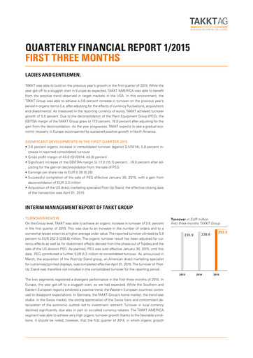Thumbnail TAKKT AG Quarterly Report 2015-q1