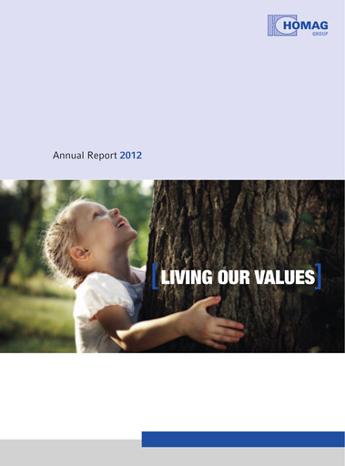 Miniature HOMAG Group Rapport annuel 2012
