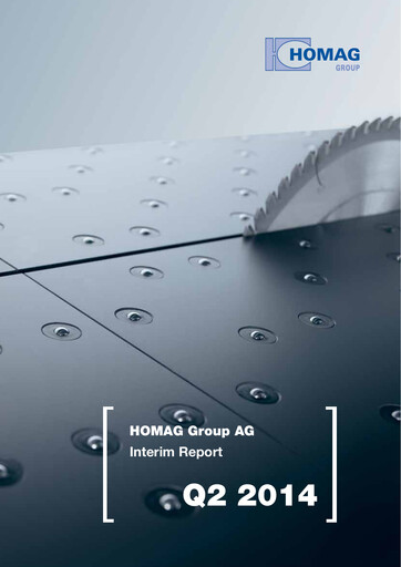 Thumbnail HOMAG Group Half-year Report 2014-h1