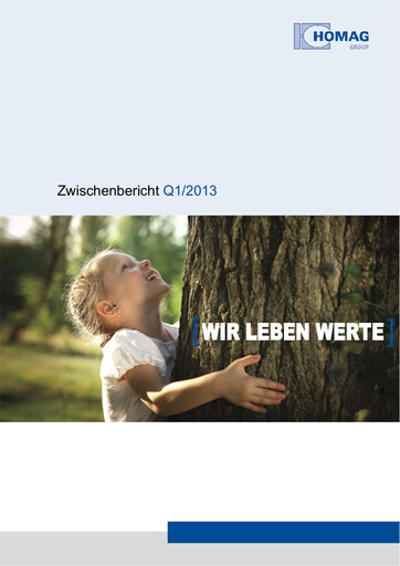 Thumbnail HOMAG Group Quarterly Report 2013-q1