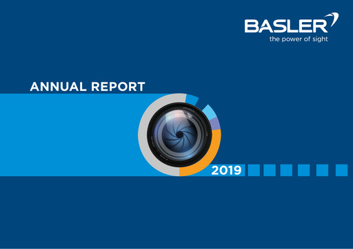 Thumbnail Basler Aktiengesellschaft Annual Report 2019