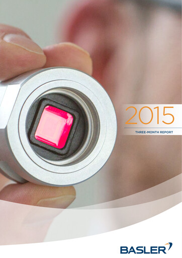 Miniature Basler Aktiengesellschaft Rapport trimestriel 2015-q1