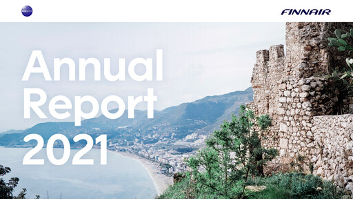 Thumbnail Finnair
 Annual Report 2021