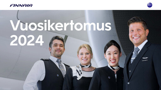 Vorschaubild Finnair
 Jahresbericht 2024