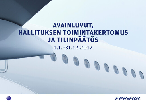 Thumbnail Finnair
 Financial Statement 2017