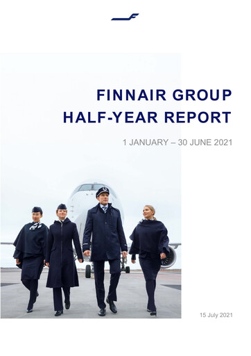 Thumbnail Finnair
 Half-year Report 2021-h1