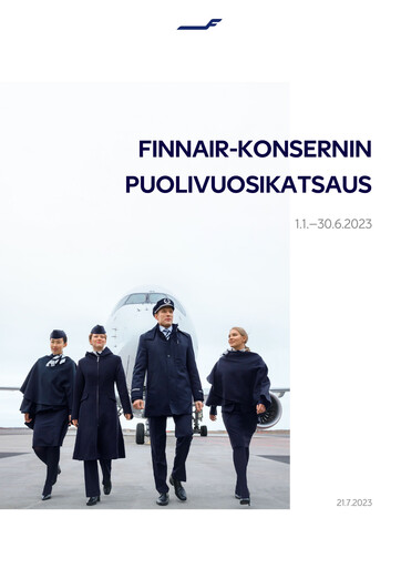 Vorschaubild Finnair
 Halbjahresbericht 2023-h1