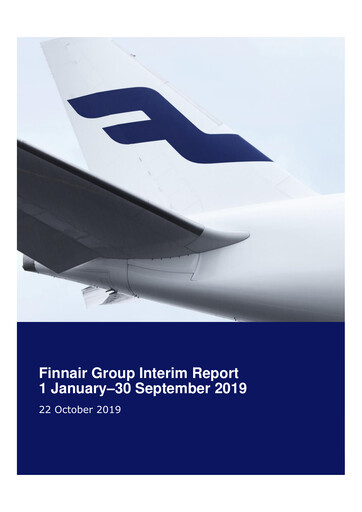 Thumbnail Finnair
 Quarterly Report 2019-q3