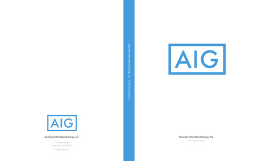 Miniature American International Group Rapport annuel 2013